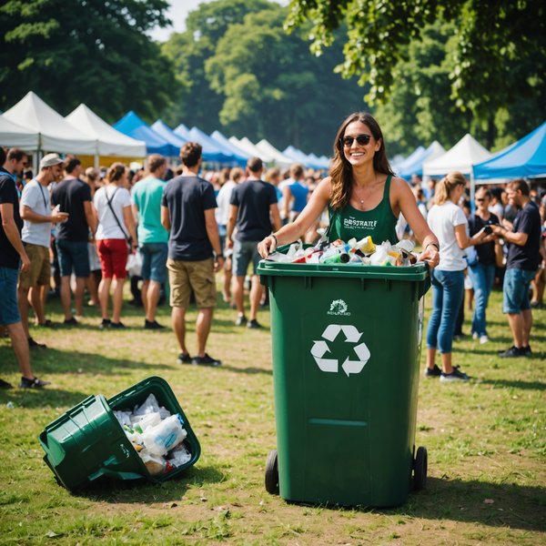 Comment encourager la réduction des déchets dans les festivals et événements culturels ?