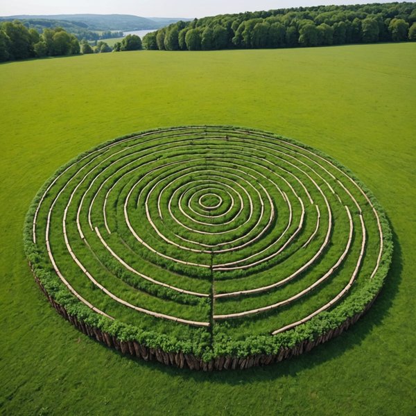 Quels sont les principes pour créer une œuvre de land art respectueuse de l'environnement ?